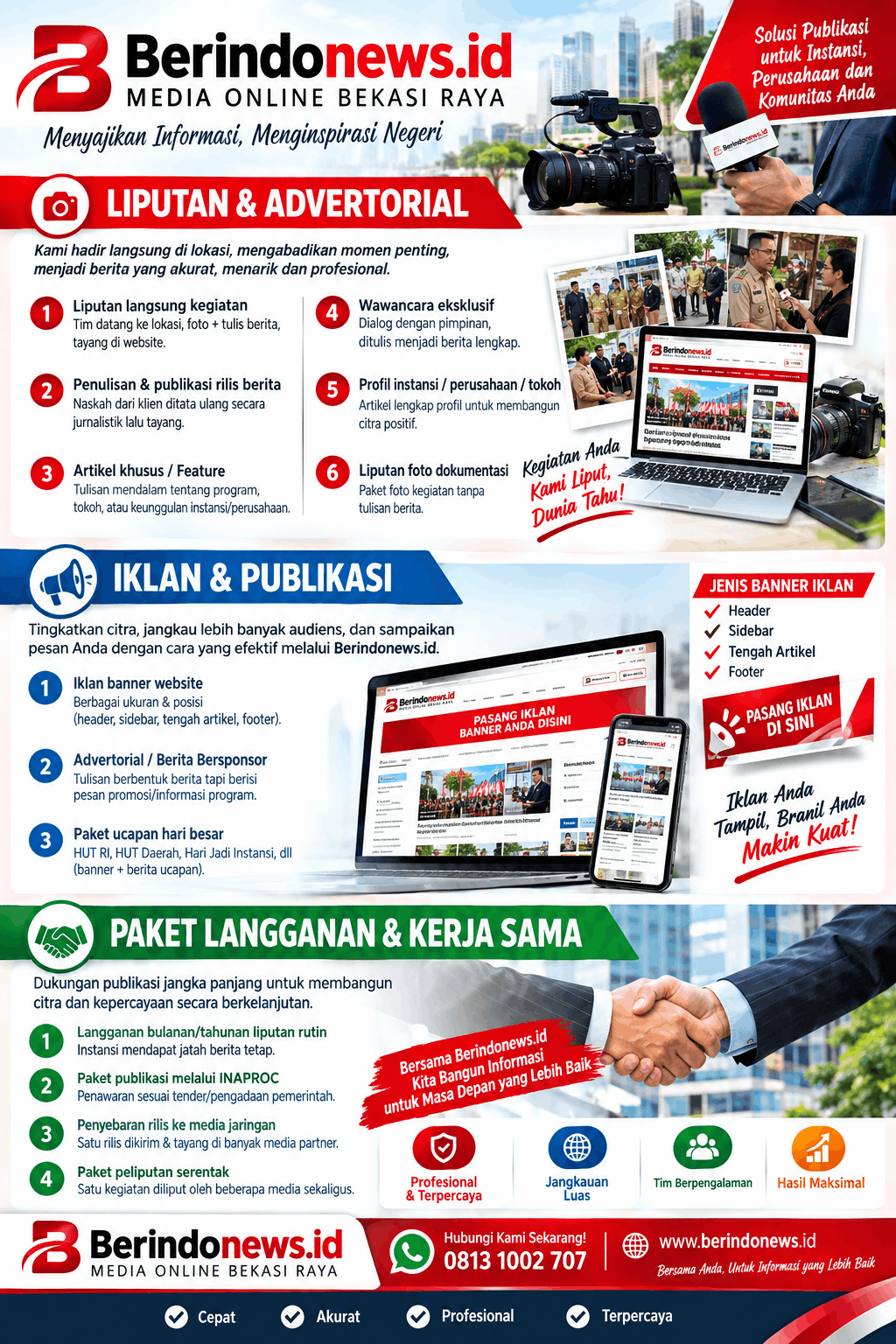 Iklan dan Adventorial peliputan